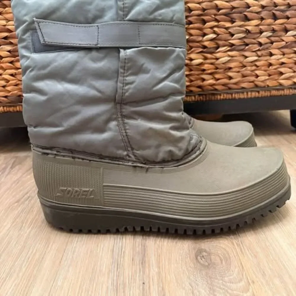SOREL DENVER Sub Zero Tall Winter Boots Removable Felt/Wool Liner Size 9